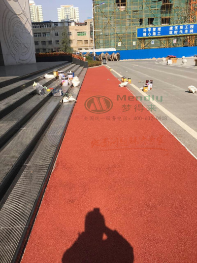 航天五一〇所 若羌彩色路面